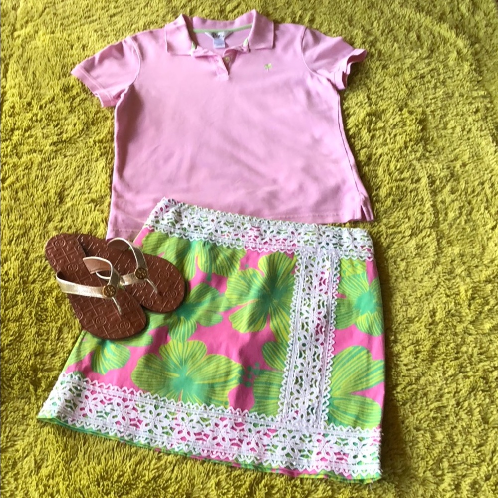 Lilly Pulitzer mini skirt💕💚